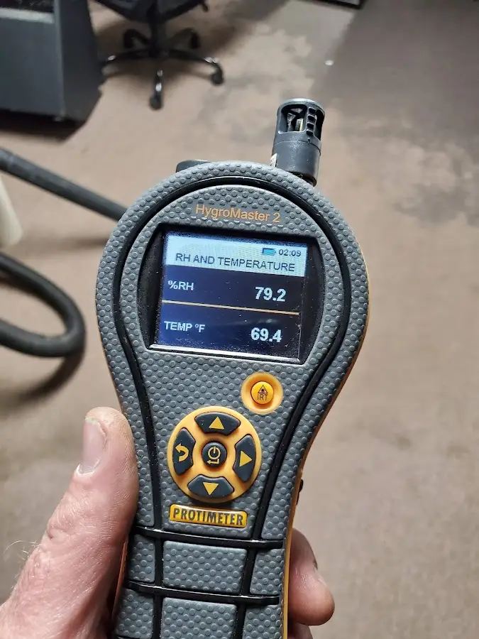 Moisture meter humidity assessment for Fire & Smoke Damage Restoration in Wyndham